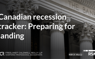 Canadian recession tracker: Preparing for landing