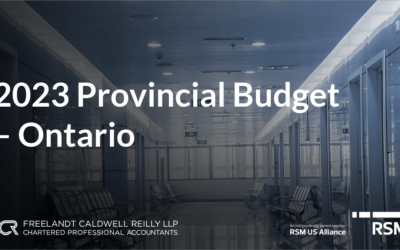 2023 Provincial Budget – Ontario