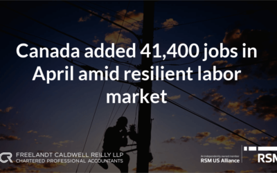 Canada added 41,400 jobs in April amid resilient labor market
