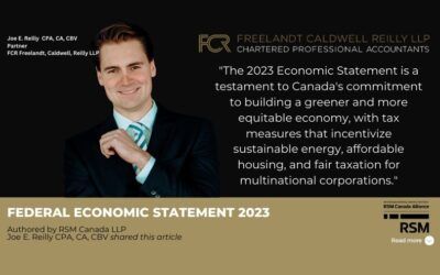 Federal economic statement 2023