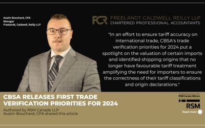 CBSA releases first trade verification priorities for 2024