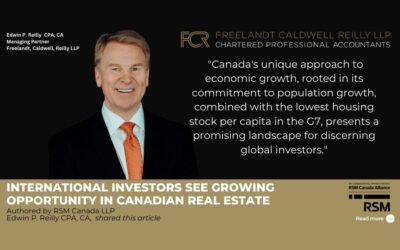 International investors see growing opportunity in Canadian real estate