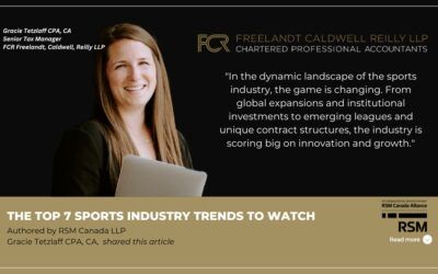 The top 7 sports industry trends to watch