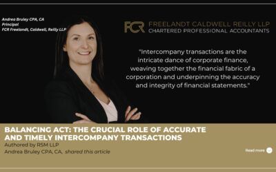 Balancing act: The crucial role of accurate and timely intercompany transactions