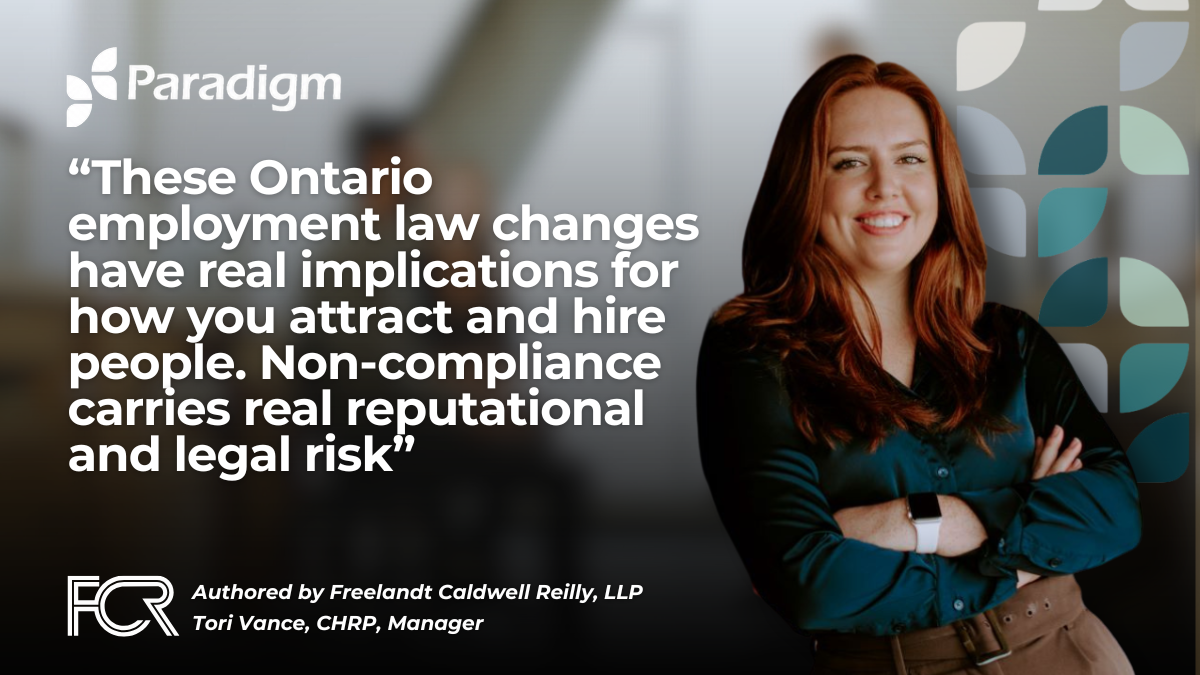 Ontario Employment Law Changes: Are You Ready for 2026?