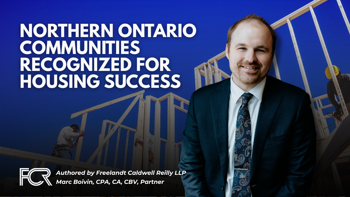 Northern Ontario Communities Recognized for Housing Success